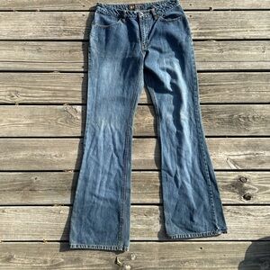 Route 66 Dark Blue Flare Jeans